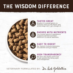 Earth Animal Wisdom ingredientes naturales en esta mezcla de pavo y granos