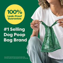 Earth Rated etiqueta tres bolsas restantes para saber cuándo reponer.