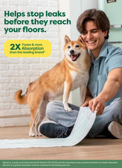 Earth Rated Puppy Pads: diseño en capas que evita filtraciones en suelos