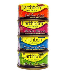 Earthborn Holistic Gatos: pack variedad 12 latas de 3 oz para alimentación completa y sabrosa
