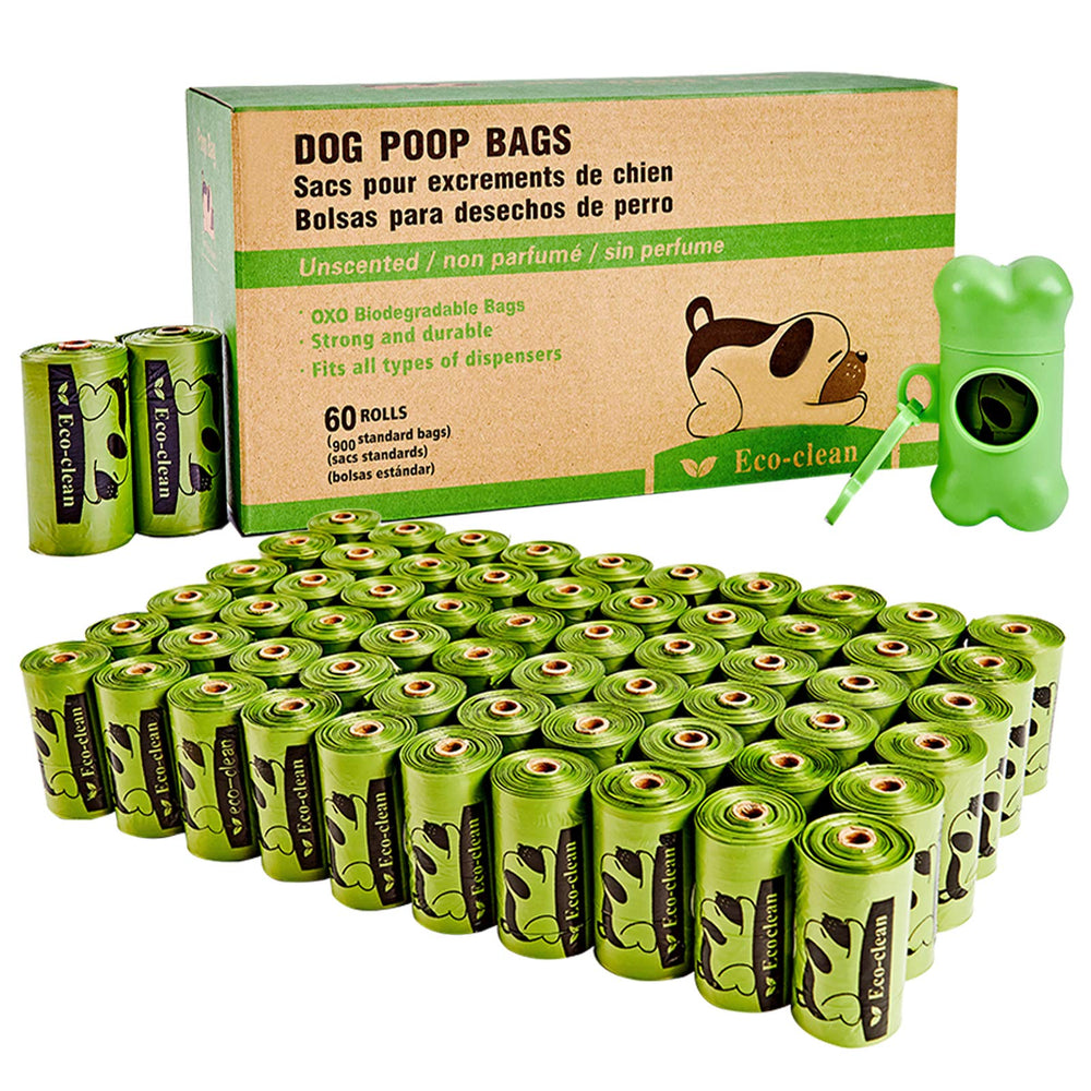 Eco-CLEAN dispensador con clip de correa para paseos limpios.