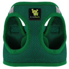 Harnais EcoBark en maille luxueuse pour chien, confort lors des promenades.