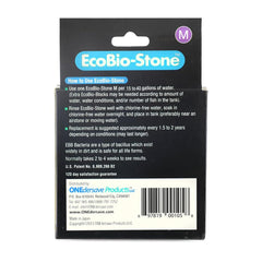 Piedra EcoBio-Block: proceso de nitrógeno acelerado para un ecosistema estable.
