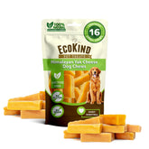 EcoKind Premium Gold Queso de Yak Himalaya, masticable natural para perros, sabor agradable.