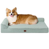 Cama EHEYCIGA para perros grandes con espuma de memoria doble, soporte y confort