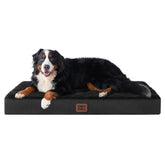 Cama ortopédica EHEYCIGA XXL con funda desmontable lavable para perros grandes.