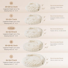 Cama EHEYCIGA con textura pelo conejo para calor y confort.