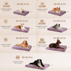 Detalle de espuma alveolar de la cama EHEYCIGA XL para articulaciones