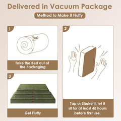 Espuma con panales EHEYCIGA XL proporciona soporte uniforme en toda la superficie.