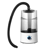 EMVANV humidificador para reptiles con tanque 4L mantiene humedad estable en terrario.