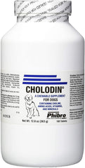 EnerCal Cholodin tabletas masticables para perros, apoyo a la memoria y al pelaje.