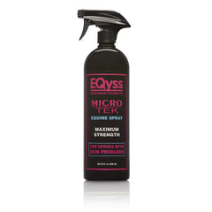 Eqyss Micro-Tek: alivio de comezon en caballos con botella