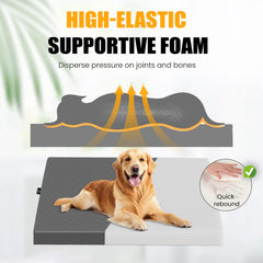 ESCRODOI Cama para perro en SUV: base antideslizante para seguridad.