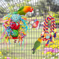 ESRISE asa de cuerda para aves, ideal para trepar y descansar.