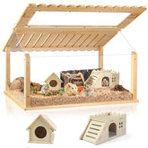 Essenhome jaula hamster 24 pulgadas, frente claro para observar a tus mascotas sin molestias