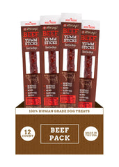 etta says! Yumm Sticks: embalaje individual para mantener la frescura.