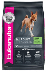 Croquetas crujientes de Eukanuba para perros pequeños y activos.