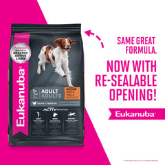 Eukanuba Alimento Seco para Perro Mediano con fibras prebióticas para digestión suave