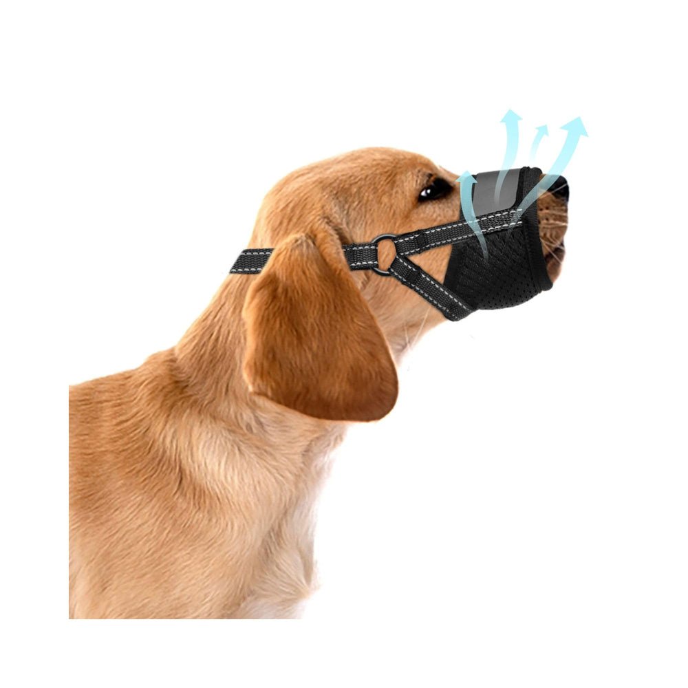 Evollax bozal para perro grande malla suave xl para comodidad prolongada.
