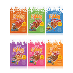 Catit Nibbly Grills en bolsa con cierre para snack bajo en calorías