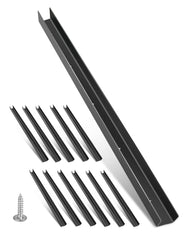 EXODIOS canales de pared para caballerizas de 42 pulgadas protegen paredes de madera