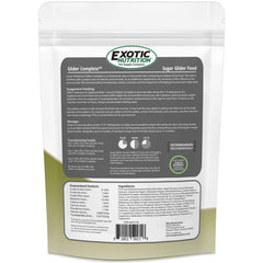 Glider Complete de Exotic Nutrition dieta completa para crecimiento de ardilla voladora