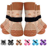 EXPAWLORER calcetines antideslizantes para patas, evitan deslizamientos en suelos lisos