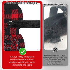 EXPAWLORER calcetines transpirable para patas, protección suave