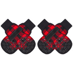 EXPAWLORER calcetines antideslizantes con doble agarre para mayor tracción en interiores.