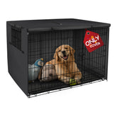 Explore Land cobertor de jaula para perros, vista frontal, protege del sol contenido