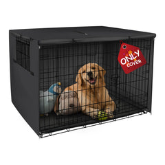 Explore Land cobertor de jaula para perros, vista frontal, protege del sol contenido