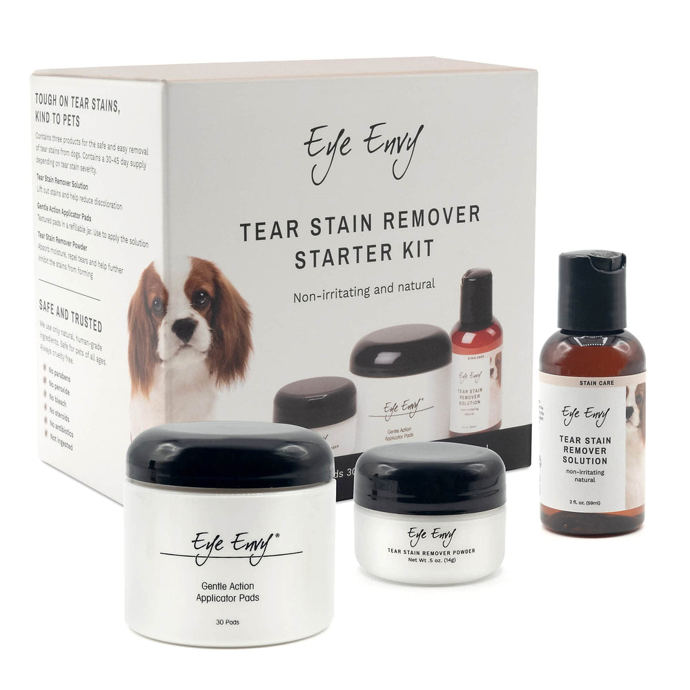 Eye Envy kit-limpiador-lagrimas-perro: ayuda a mantener ojos limpios y sin manchas.