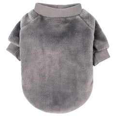 FabriCastle suéter perro azul oscuro, dorso, abrigo ligero y suave.