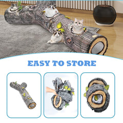 Falukasa tunel gato tamaño grande: perfecto para varios felinos