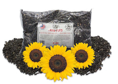 FAMILY FARM AND FEED: semilla-girasol-negro-4lb-empaque para aves silvestres.