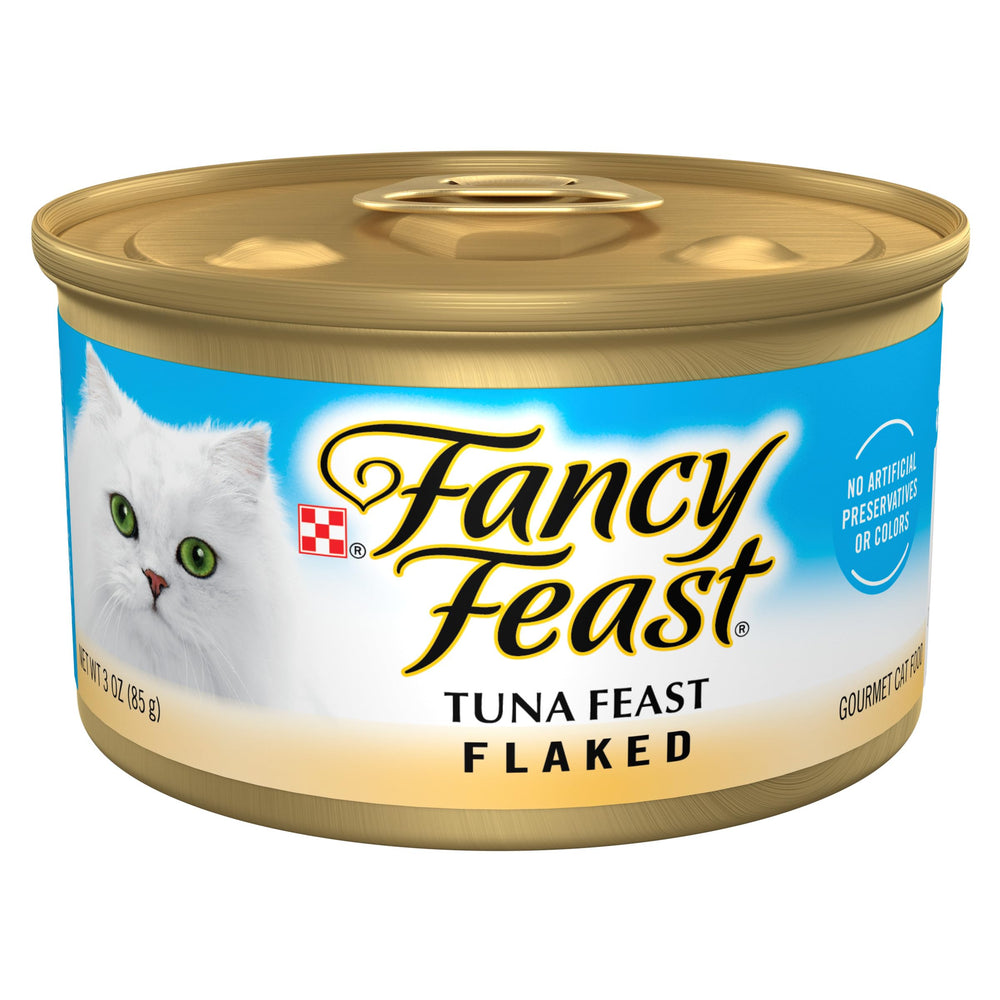 Purina Fancy Feast atún en lascas, lata 3oz: sabor gourmet diario