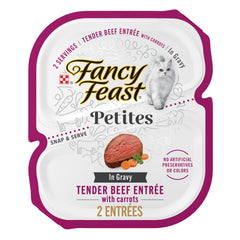 Fancy Feast Petites emballage pack de 12 facile à servir sans gaspillage.