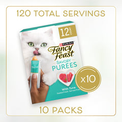 Purina Fancy Feast demi-glace, puré sabroso para gato exigente
