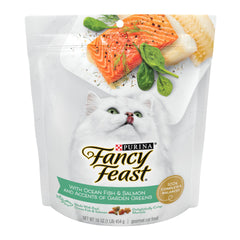 Fancy Feast Purina mordiscos crujientes para gato, textura que satisface el gusto gourmet