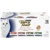Fancy Feast Senior pate de pollo en lata: textura suave para comer con facilidad