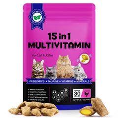 FANGCUN 15-en-1: empaque práctico para gatos, ideal para uso diario