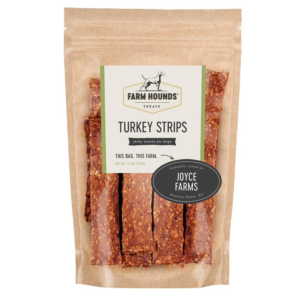 Farm Hounds Tranches dinde paquets 4-5oz faciles à partager lors de l'entraînement