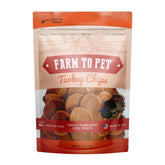 Farm To Pet: chips de dinde pour l’entraînement, croquantes et savoureuses.