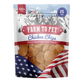 Farm To Pet chips de pollo 12oz, ideal para entrenamiento