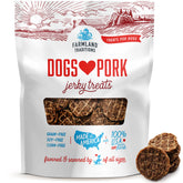 Farmland Traditions jerky de cerdo para perros, sin rellenos, snack premium