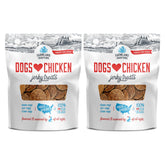 Jerky de pollo premium Farmland Traditions, 1 libra, snack proteico para perros.