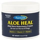 Crema Aloe Heal de Farnam en tubo para caballos y perros, cuidado de heridas menores