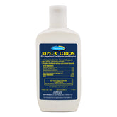Loción Farnam Repel-X en envase con tapón para aplicación con una mano.
