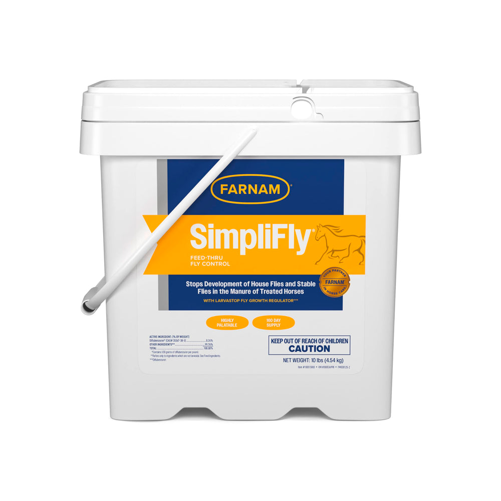 Farnam SimpliFly controla moscas desde el interior del establo hacia el estiercol