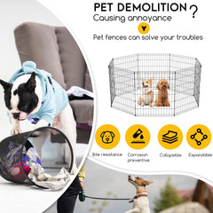 FDW pen con entrada sin puerta facilita el acceso de la mascota.